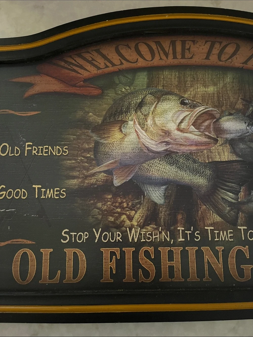 American Sportsman  Sign Company ready hang